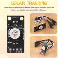 Dc 5-5.5V Single Axis Solar Tracking Sensor Board. 