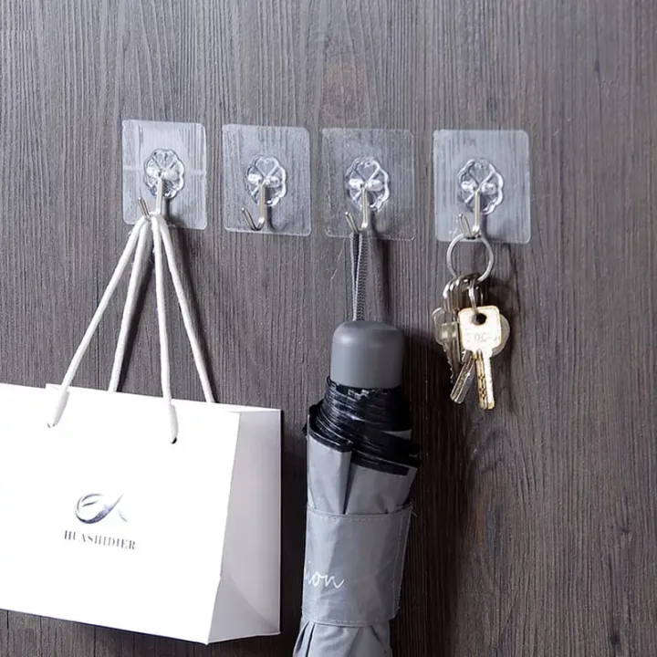 5/10Pcs%20Adhesive%20Suction%20Cup%20Hooks%20stick%20hook%20Heavy%20Duty%20Sticky%20Wall%20&%20Ceiling%20&%20Door%20Nail%20Free%20Clear%20Hook%20for%20Bathroom%20and%20Kitchen%20No%20Scratch%20Waterproof%20and%20Oilproof%20Sticker%20-%20Image%206