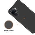 Oppo F19 Pro MATTE BLACK SOFT SILICON FLEXIBLE TPU CASE SLIM  BACK COVER. 