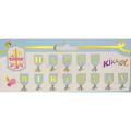 HAPPY BIRTHDAY BANNER IN BLUE COLOR - BLUE COLOR BIRTHDAY PARTY BANNER. 