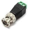 10Pcs Male Metal BNC Connector with DC Connector Plug Screw Terminal. 