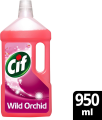 Cif Wild Orchid Multipurpose Floor Cleaner | Shiny Clean & Fresh Fragrance for All Floors | 950ml. 