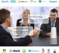 Conference Webcam Nuroum C20  w/Microphone&Speaker for 1080P Video Call, 100° Ultra Wide Angle, 13ft Voice Pickup, AI Noise-Cancel, All-in-one PC Camera, USB Plug&Play&Power Speakerphone for Zoom/Teams. 