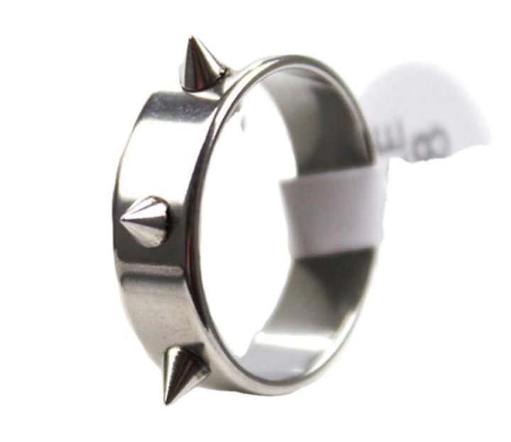 New Arrival Stainless Steel Vintage Spikes Stainless Steel ring For Men Women Fashion Jewelry