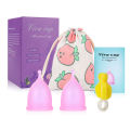 A dropshipping menstrual cup silicone menstrual cup replaces a leak-proof tampon instead of a sanitary napkin. 