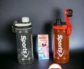 Best Sports Travel Water Bottle, Eco Friendly & BPA-Free Plastic For Running, Gym, Yoga, School, Office, Outdoors  (randm colours). 