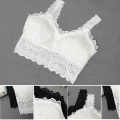 Hot Sexy Bra Female Lace Bralette Sexy Lingerie Underwear Wireless Padded Seamless Ultra Strap Padded Bras for Women. 