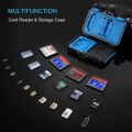 Memory Card Reader, PULUZ USB 3.0 SD CF TF Reader with OTG Fuction & 21 Slots Waterproof SD CF TF SIM Cards Case Holder  , Computer, Notebook & Android Smartphones. 