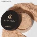 YOUNG VISION makeup setting loose powder square water does not stick to the powder, breathable and delicate, not easy to remove makeup, repair and matte xbgfcjgh. 