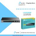 TP-Link Network Gigabit Desktop Switch LS1210GP 10-Port Gigabit Desktop Switch with 8-Port PoE+ - 18 Months Brand Warranty. 