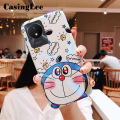 For VIVO Y02A Case Cute Doraemon Soft Shockproof Cartoon Design Couple Full Protection Back Cover Casing VIVO Y02A Phone case. 