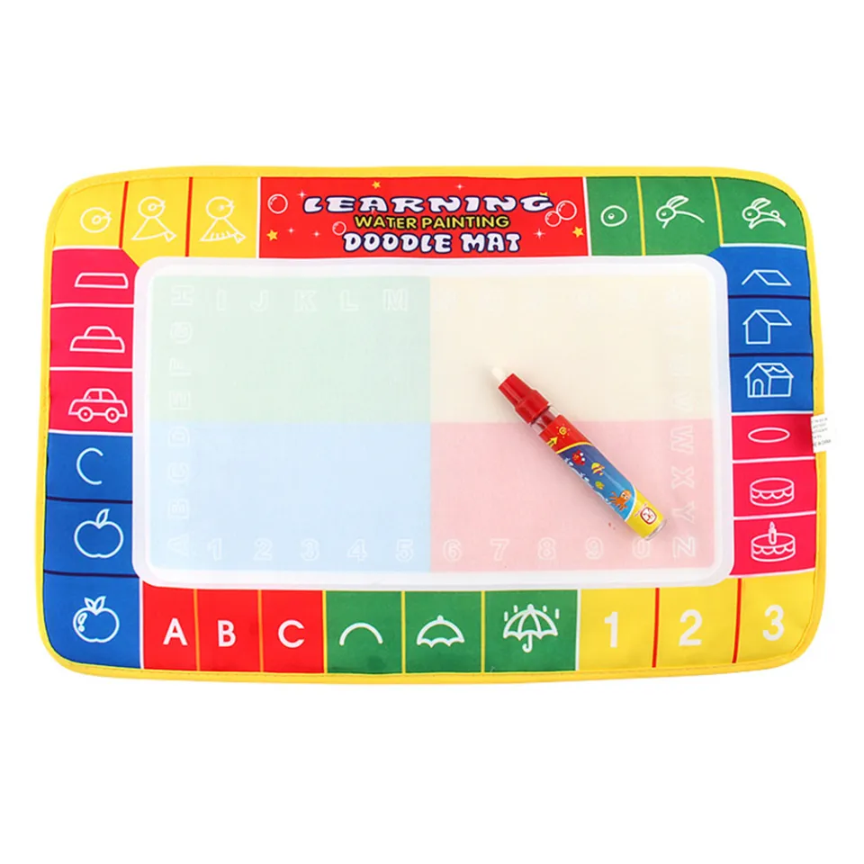 thumbnail image 2 of Large Water Doodle Mat For Toddlers, Magical Colourful, 39... 2 of 10
