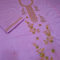 2 Piece Cotton Embroidered Suit for Women Soft Fabric, Fancy Design, Unstitched for Custom Fit. 