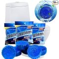 10pcs Toilet Cleaning Tablets – Powerful Blue Flush Toilet Bowl Cleaner for Deep Cleaning & Freshness. 