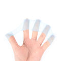 Silicone Swim Hand Fins Swimming Pool Half Finger Flippers Swim Training Web Gloves MJ. 