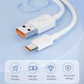 White Type C Extended Data Cables 2.8/5/8/10m Ultra-long Type C Charging Cable Durable Thickened PVC Overlength USB Charger Cables. 