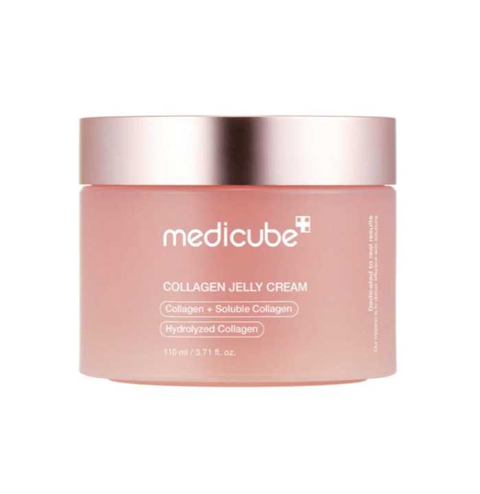 Medicube Collagen Jelly Face Cream | Korean Anti-Aging Moisturizer with Hydrolyzed & Soluble Collagen | 110ml