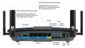 Linksys EA8350 Wireless AC2400 Dual-Band Wi-Fi Router (USED IMPORT). 