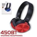 XB450BT Wireless Bluetooth Headphones With Extra Base good quality for Smartphones and PC Use. 