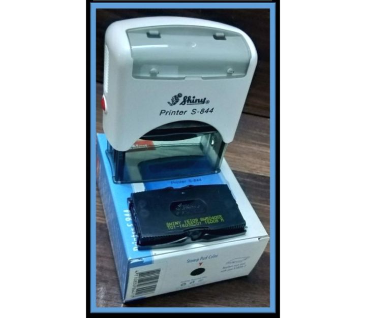Stamp pad Self-Inking Stamp S-Printer S-844 (7/8” x 2-1/4”),