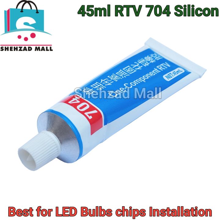 45ml 704 RTV Silicone Rubber Insulated Sealing Glue Silicone Thermal Conductive Glue for LED COB Chips