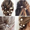 Pearl Wedding Hair Pins wedding pins pearls hair pins white pearl wedding accessories bridal hair accessories. 
