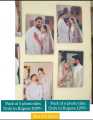 Customize Photo Tile 5x7 inch size - stickable frame wall art. 