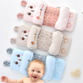 Soft Memory Foam Baby Pillow – Adjustable Head Shaping Cushion  Flat Head Prevention, Anti-Roll, Neck & Spine Support  Newborn Sleeping Positioner for Crib, Cot, Bed, Bassinet, Stroller & Car Seat – Breathable & Portable, Baby Safety Pillow. 
