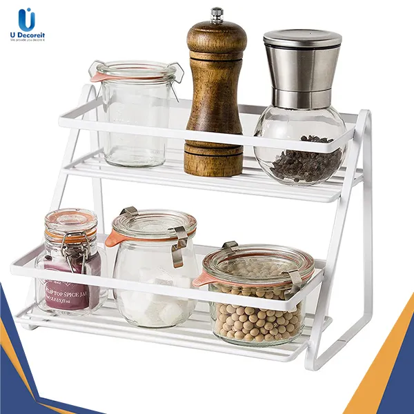 High-Quality%202-Tier%20Metal%20Spice%20Rack%20for%20Kitchen%20%7C%20Multipurpose%20storage%20rack%20Organizer-Spice%20Racks%20with%20Spice%20Jars,Wall%20Mounted%20Spice%20Rack,Portable%20Jar%20Stand,Bathroom%20Storage%20Shelf,Shampoo%20Holder,Makeup%20Stands!-kitchen%20and%20bathroom%20organizers-black-white%20-%20Image%202