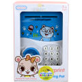 Children's Safe with Fingerprint and Combination Lock Electronic Money Box Piggy Bank ATM Machine. 