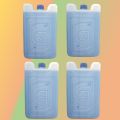 pack of 4 gel bottle Ice pack bottle for ice box air coolers, ac cooler and dc cooler, refreezable icepack, Cooling refrigerant. 