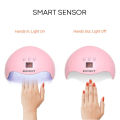 Modelones UV Nail Lamp With 48w Led Nail Dryer Pink. 