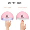 Modelones UV Nail Lamp With 48w Led Nail Dryer Pink. 