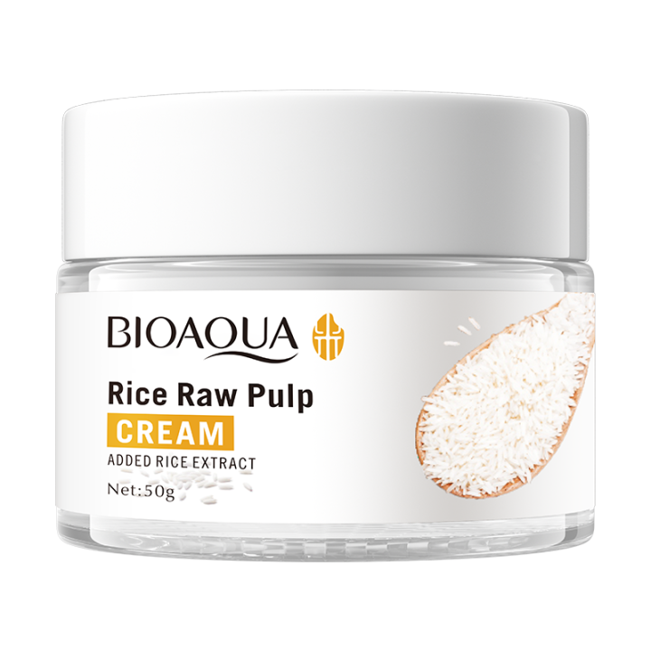 BIOAQUA RICE RAW Pulp Moisturizing Face Cream 50g BQY56303