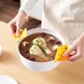 Duck shape Silicon pot holder Gloves Silicone Heat Resistant Gloves hot pot holders Non Stick Anti-slip Pot Bowel Holder Baking Oven Mitts best Kitchen tool. 