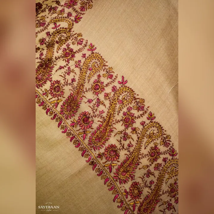 MP Pashmina Kalan Daur Shawl