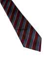 The City School Primary Boys Uniform Elastic Tie Gray & Maroon Lining Uniform Tie. 