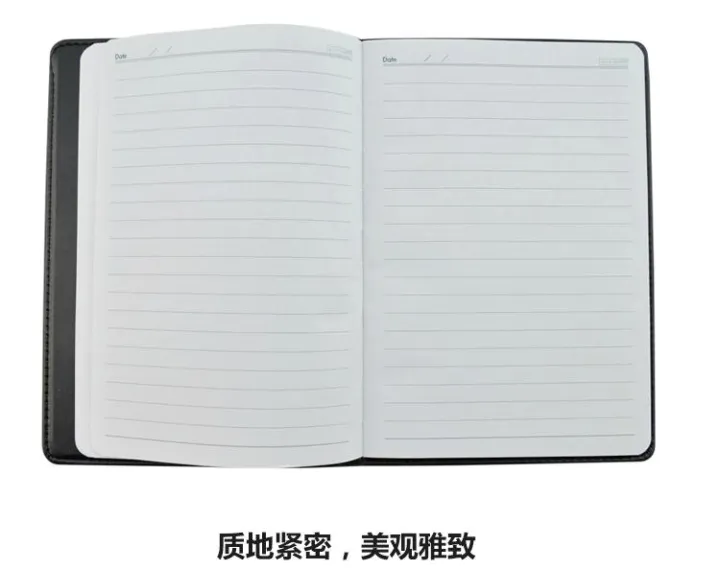 Deli%207901%20Stationery%20Leather%20Notebook%2025K%20notebooks%2080%20sheets%20business%20black%20notebook%20Diary%20Journal%20Sketchbook%20Refill%20Pape%20-%20Image%204