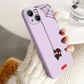 Marvel Spiderman Couple Phone Case For iPhone 14 15 13 12 11 Pro Max Mini 8 7 Plus SE 2020 Liquid Silicone Funda Back Cover. 