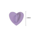 Kawaii Adhesive Metal Heart Phone Charm Holder Mobile Phone Case Finger Ring Stand Hooks Buckle Charms Clasp Accessories Fengshi. 