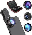 Selvim Phone Camera Lens 4 in 1 Kit: HD Phone Lens Attachments Compatible withMost Smartphone. 