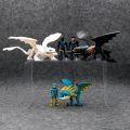 New Anime How to Train Your Dragon 3 Action Figure Fury Night Fury Toothless White Dragon Model Toys. 
