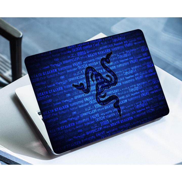 Razer Cryptic Logo Laptop Skin Vinyl Sticker Decal, 12 13 13.3 14 15 15.4 15.6 inch Laptop Skin Sticker Cover Art Decal Protector Fits All Laptops