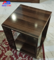 Modern Lamination Wood Multipurpose Side Table Cofee table Storage table Decorative table -41 x 36 x 45 cm (L x W x H, White). 