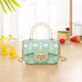 Small Purse for girls Pearl handle Coin Purse mini size Cross Body. 