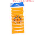 1Set 11 Sizes Hair Perm Rods Kit Cold Permanent Bar Plastic Curlers Roll. 