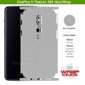 OnePlus 6 Skin/Wrap 360 Protection Sheet/ Carbon fiber/ Matte/ Transparent/ Lamination Back And Sides Included Camera Skin. 