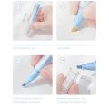 Grim Teiousx Writing Drawing Highlighter Pen Glitter Highlighter Pen Durable Macaron Color Highlighter Pens Stationery for Students Drawing. 