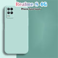 Original For Realme 8 4G Silicone Full Cover Case Dirt resistant Phone Case Cover. 