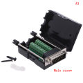 DB15 D-SUB 2 Row 15 Pin Plug Breakout Terminals Board Connector. 